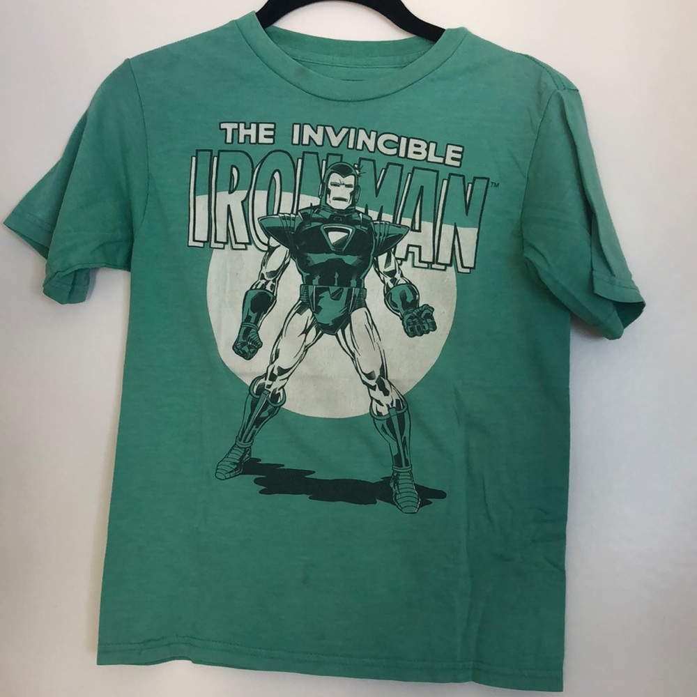 Boys Marvel Iron Man t shirt